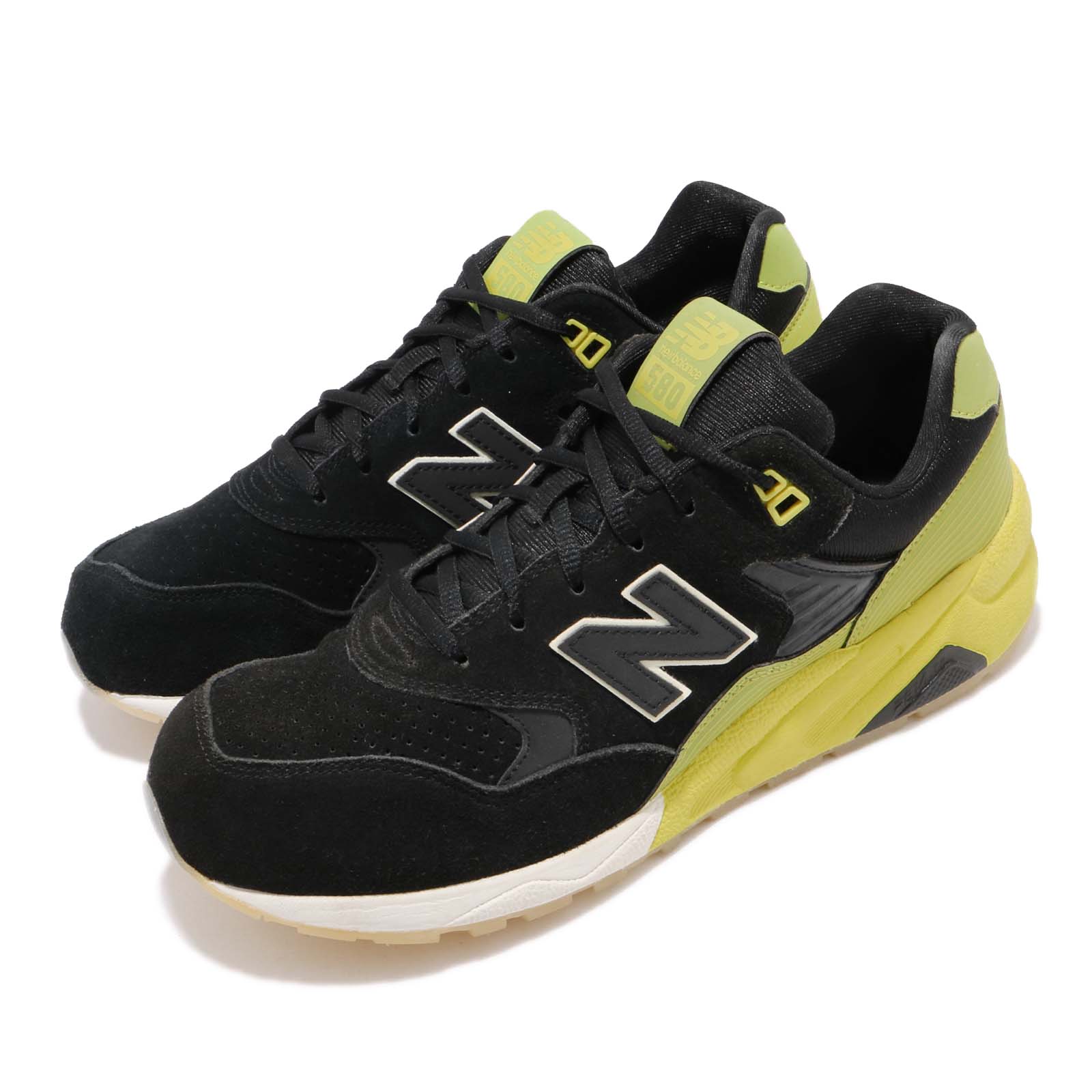 New Balance MRT580UG D Black Yellow Suede Mens Running Shoes Sneakers MRT580UGD New Balance MRT580UG D Black Yellow Suede Mens Running Shoes Sneakers MRT580UGD